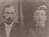 John Peter and Sue Watson Thomason, Married 1870, Waco TX