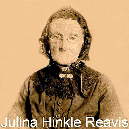 Julina Hinkle Reavis, wife of Dr. William Reavis