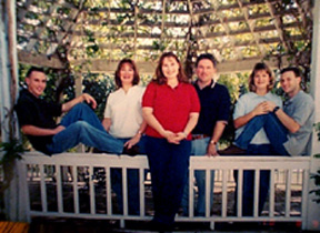 Sue Ann's Familytaken in 1999 in Katy TX
